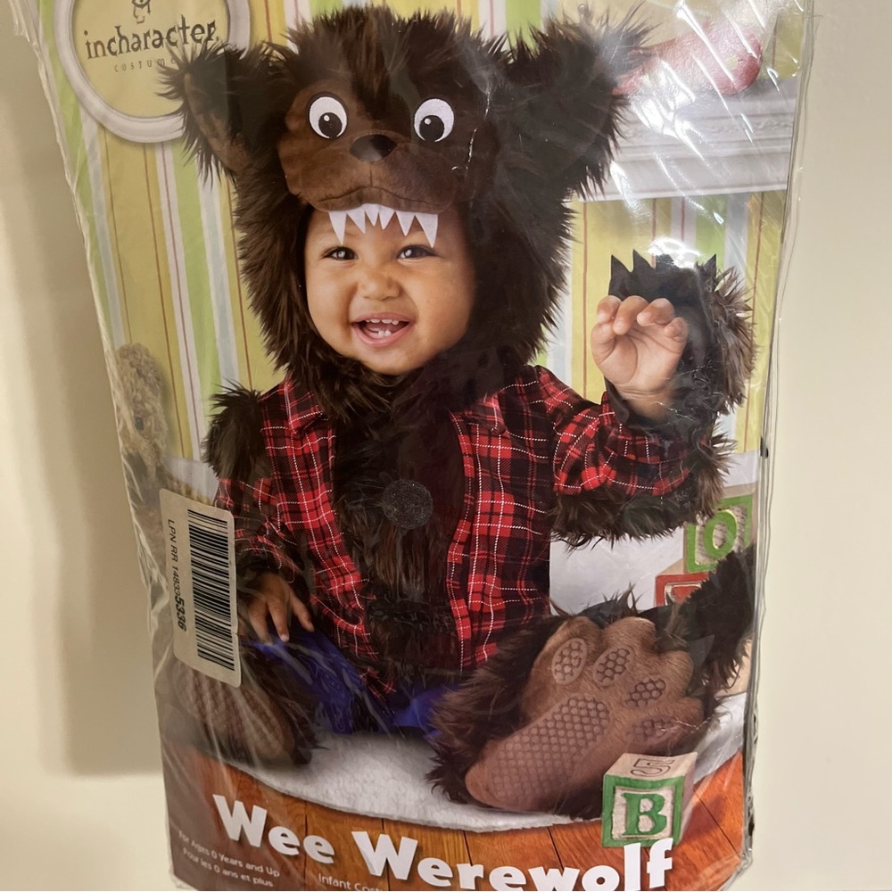 Baby Werewolf Costume 6-12 months